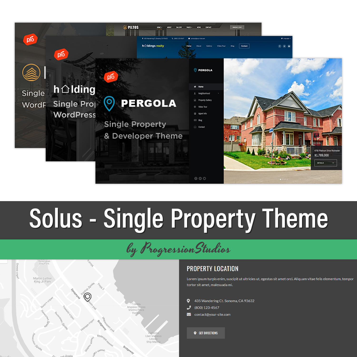 Preview solus single property theme.