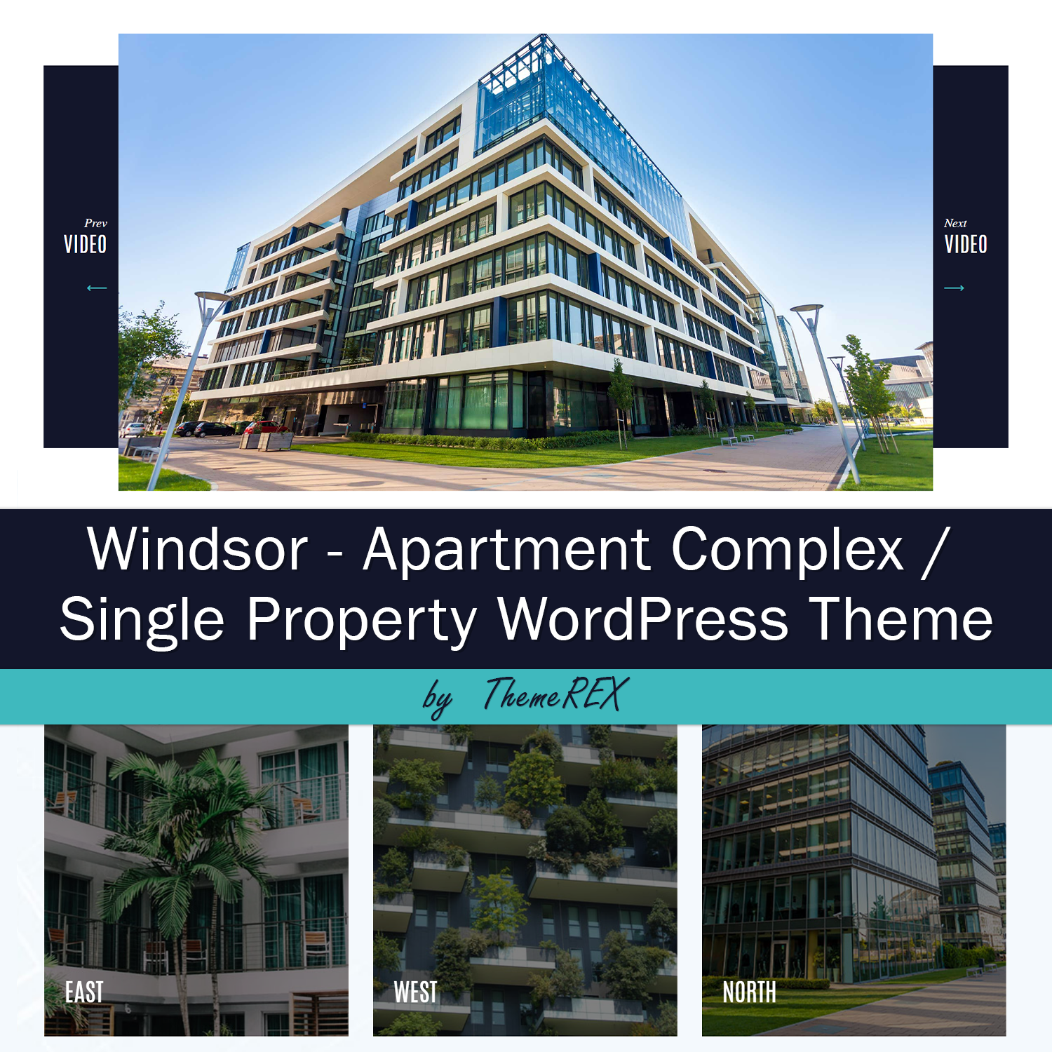 Preview windsor apartment complex single property wordpress theme.