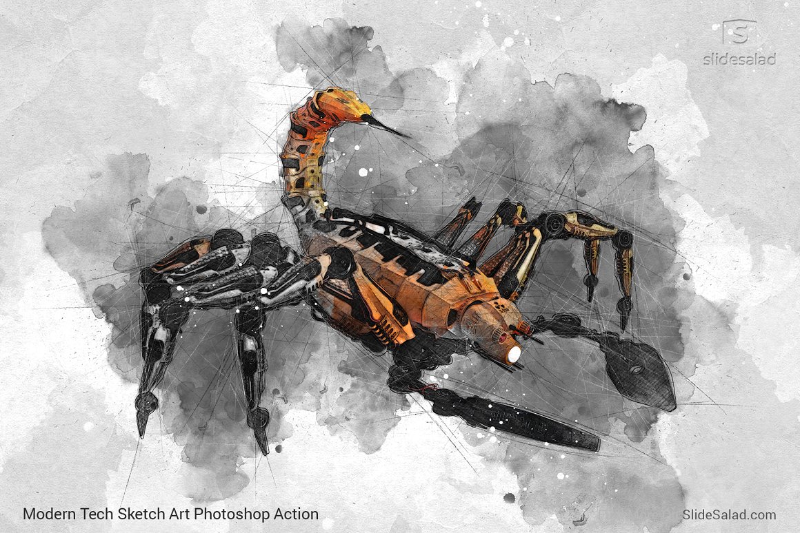 Mechanical scorpion modification.