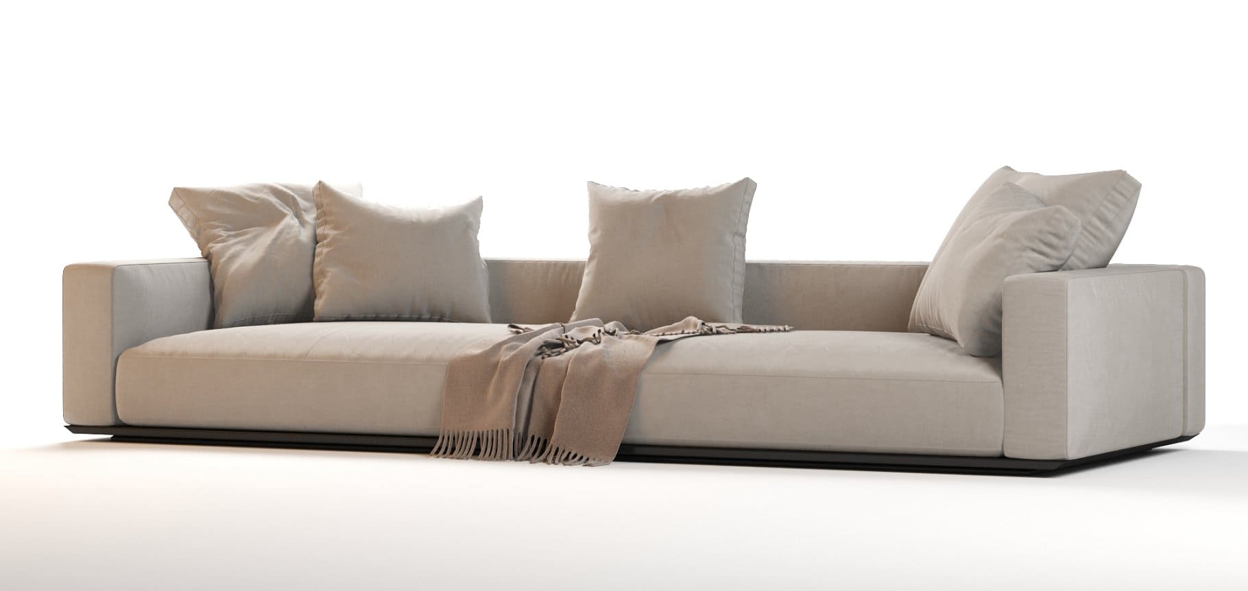 Right side image of the Flexform Grandemare Sectional Sofa.