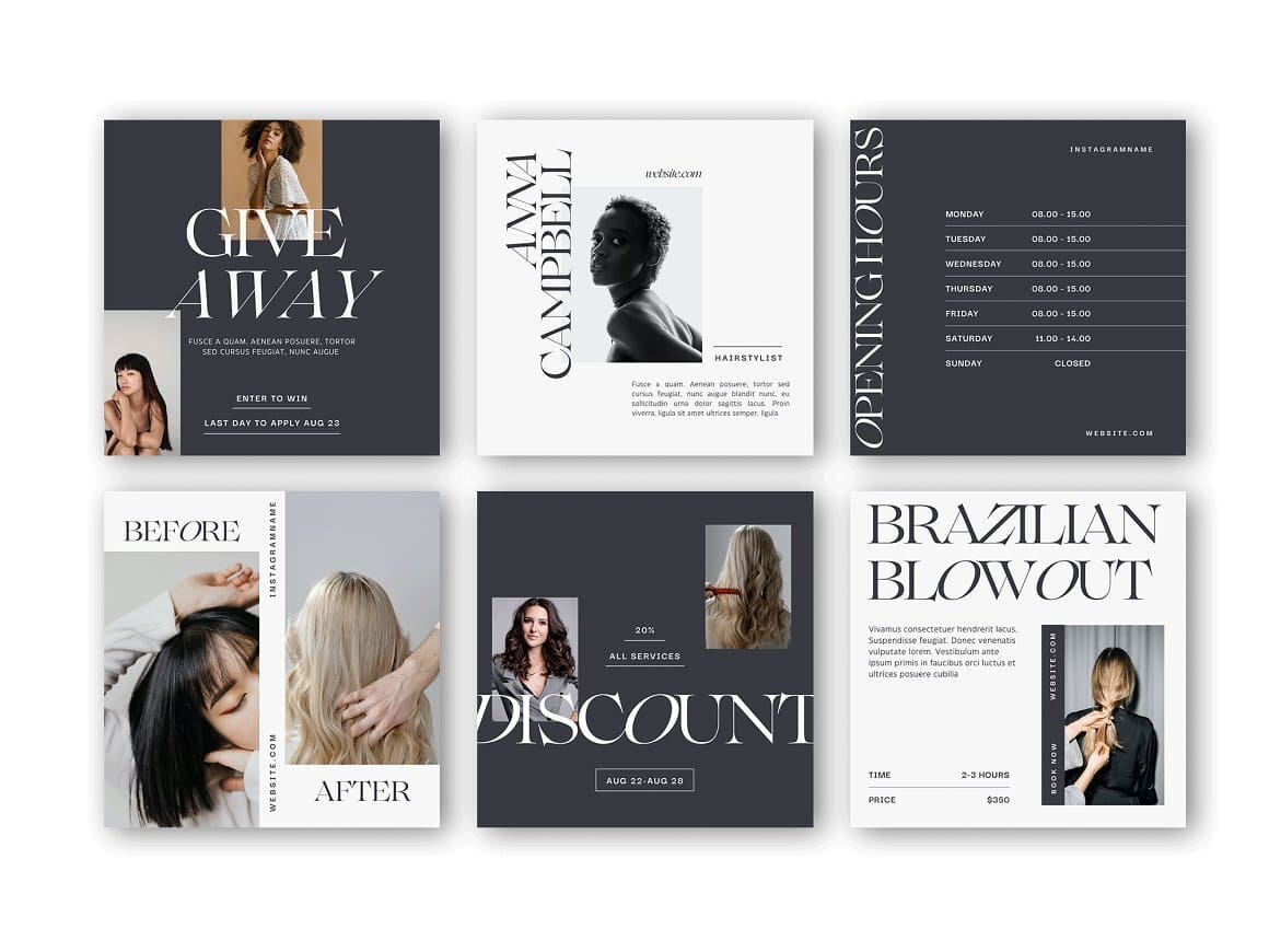 A few posts about Brazilian blowout and about services.