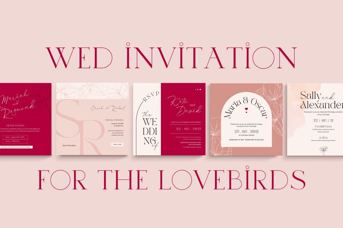 Wedding invitation sale romance creator for coach canva.
