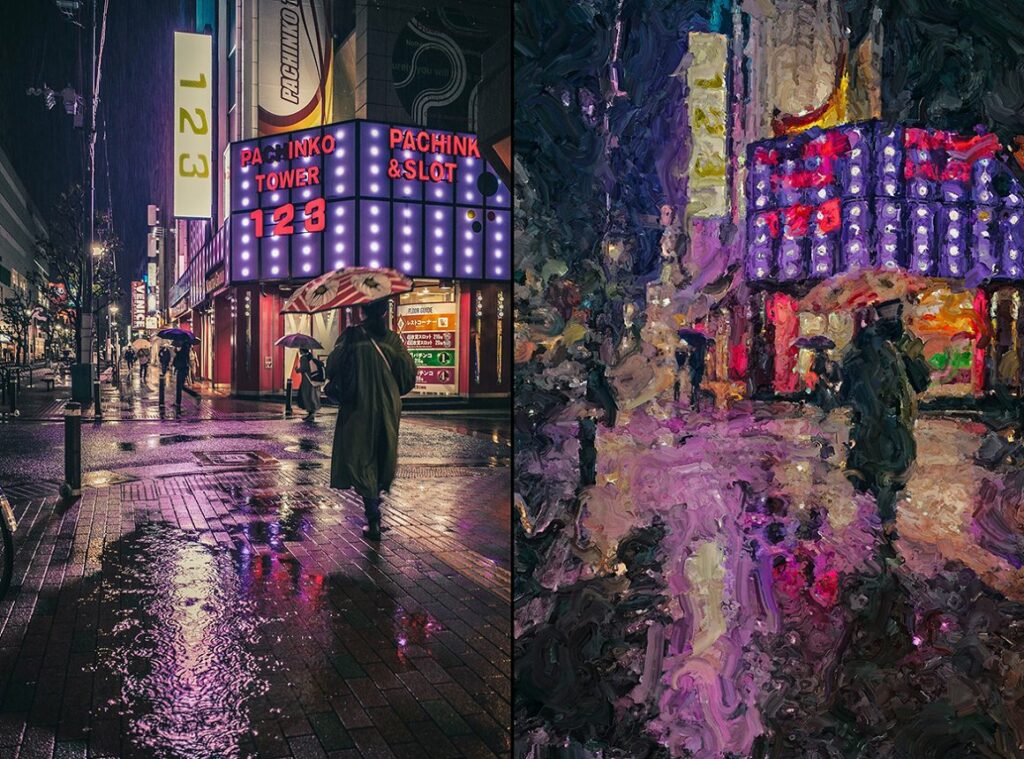 Acrylic Painting Effect MasterBundles