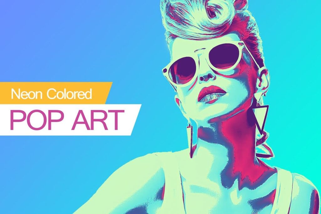 Neon Colored POP ART – MasterBundles