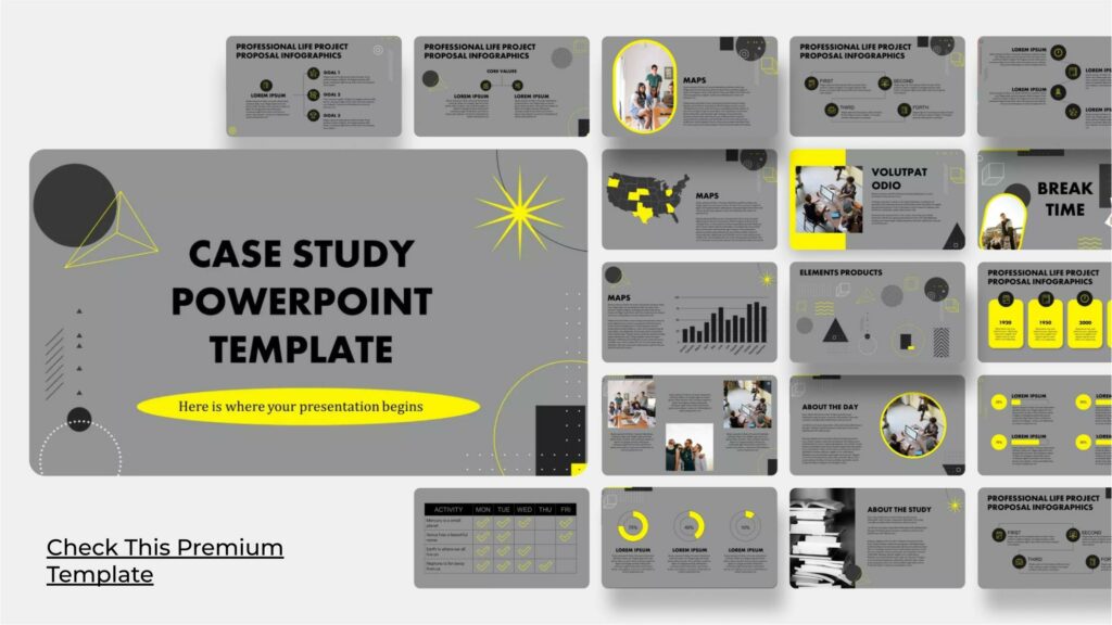 Free UX Case Study Presentation Template – MasterBundles