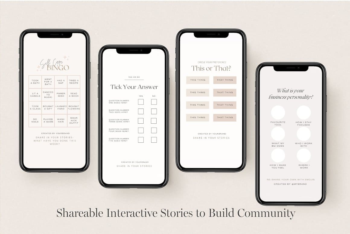 Shareable interactive stories to build community.