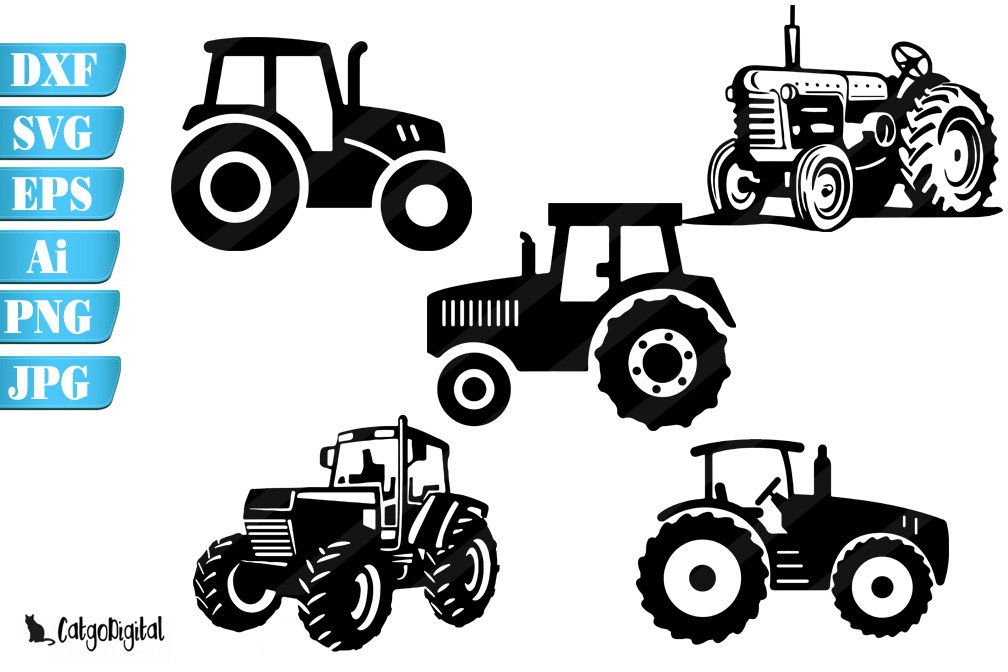 Black tractor image.