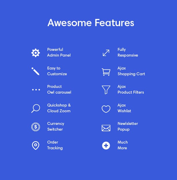 Awesome features of Minimal and creative shopify themes.