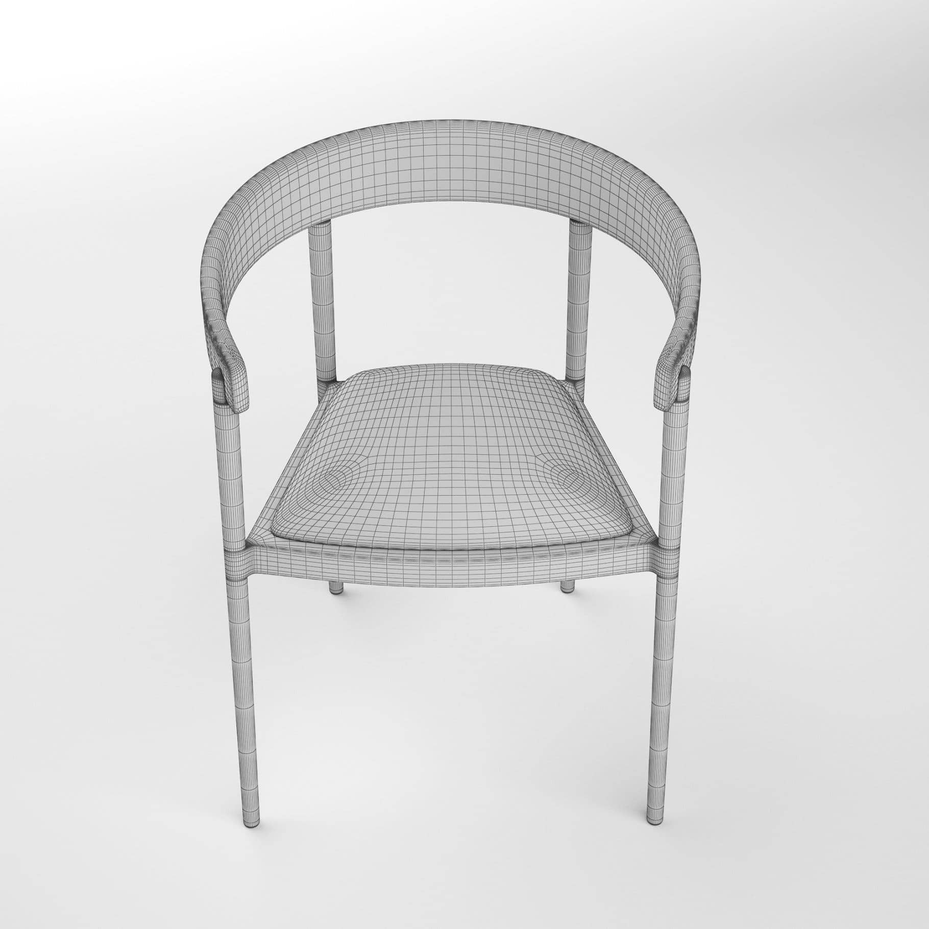 3D model George Armchair Industry West.