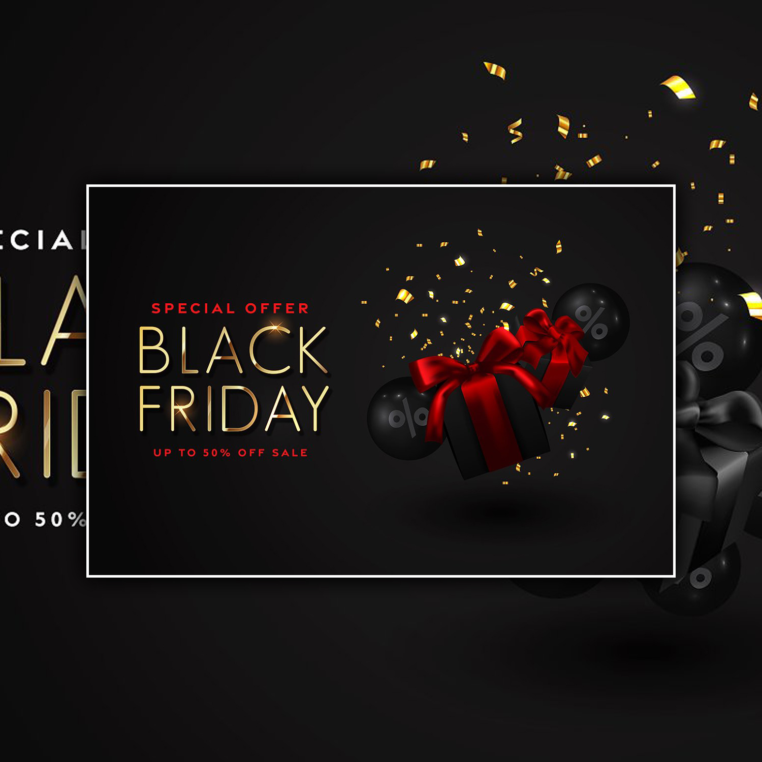 Preview black friday sale banner.