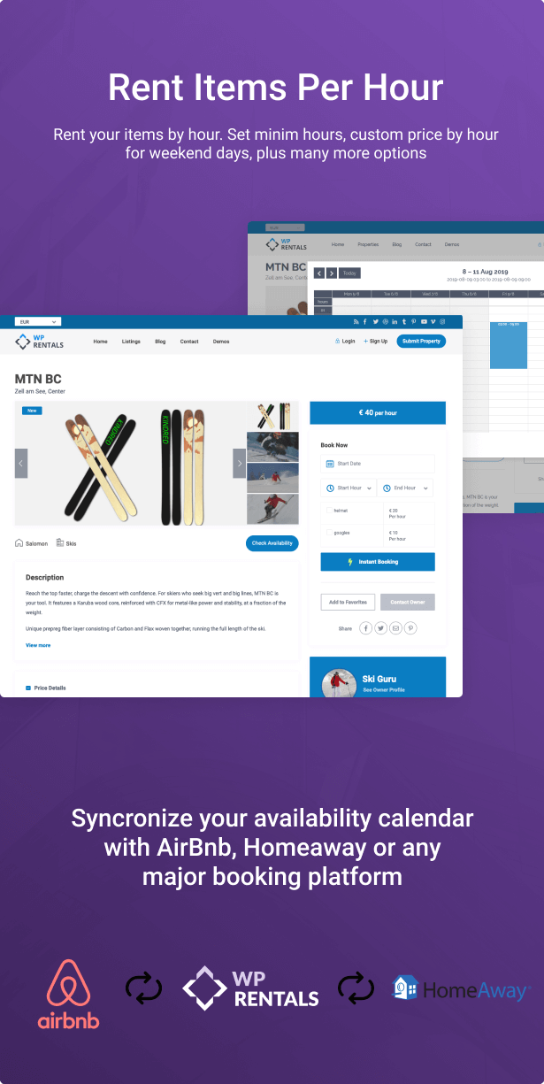 Product page by topic.