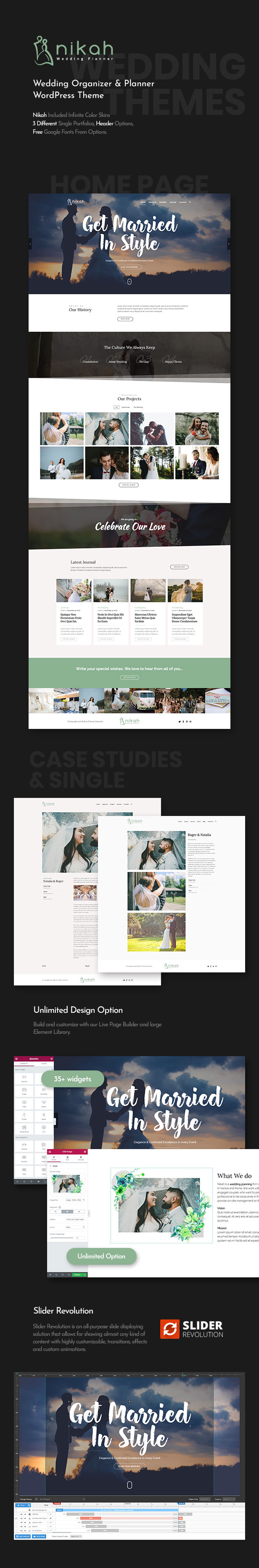 Site template pages.