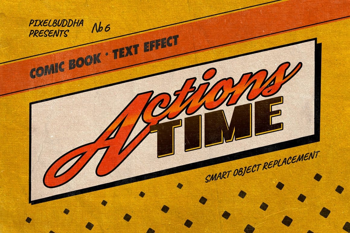 Comic book "Actions time".