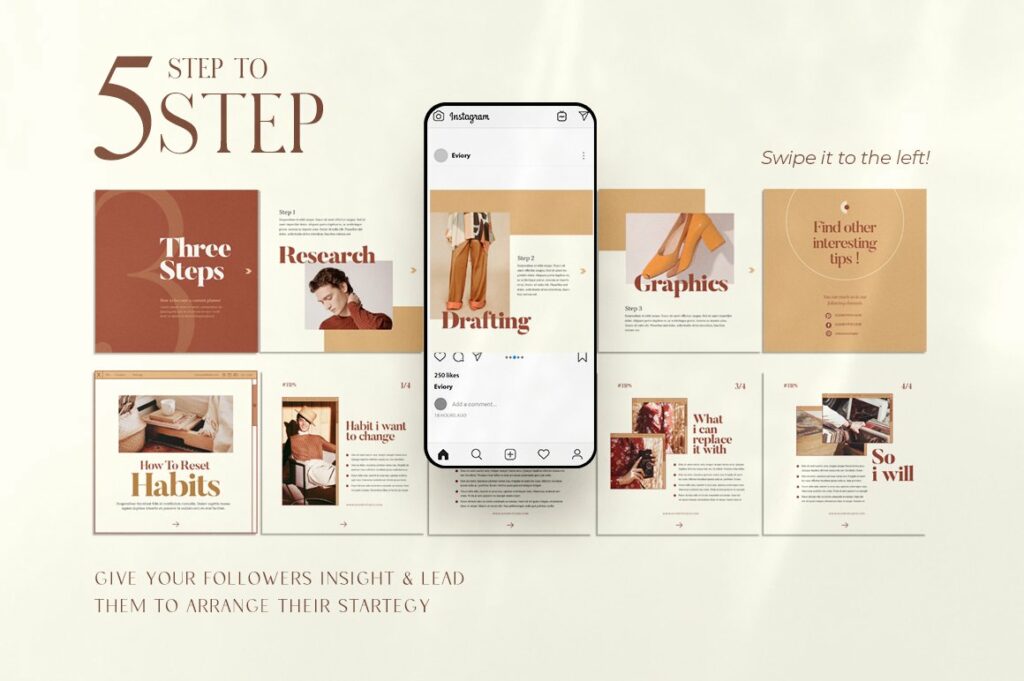 Instagram Creator For Coach CANVA PS – MasterBundles