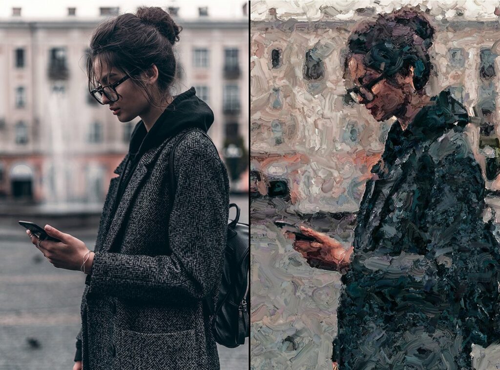 Acrylic Painting Effect MasterBundles