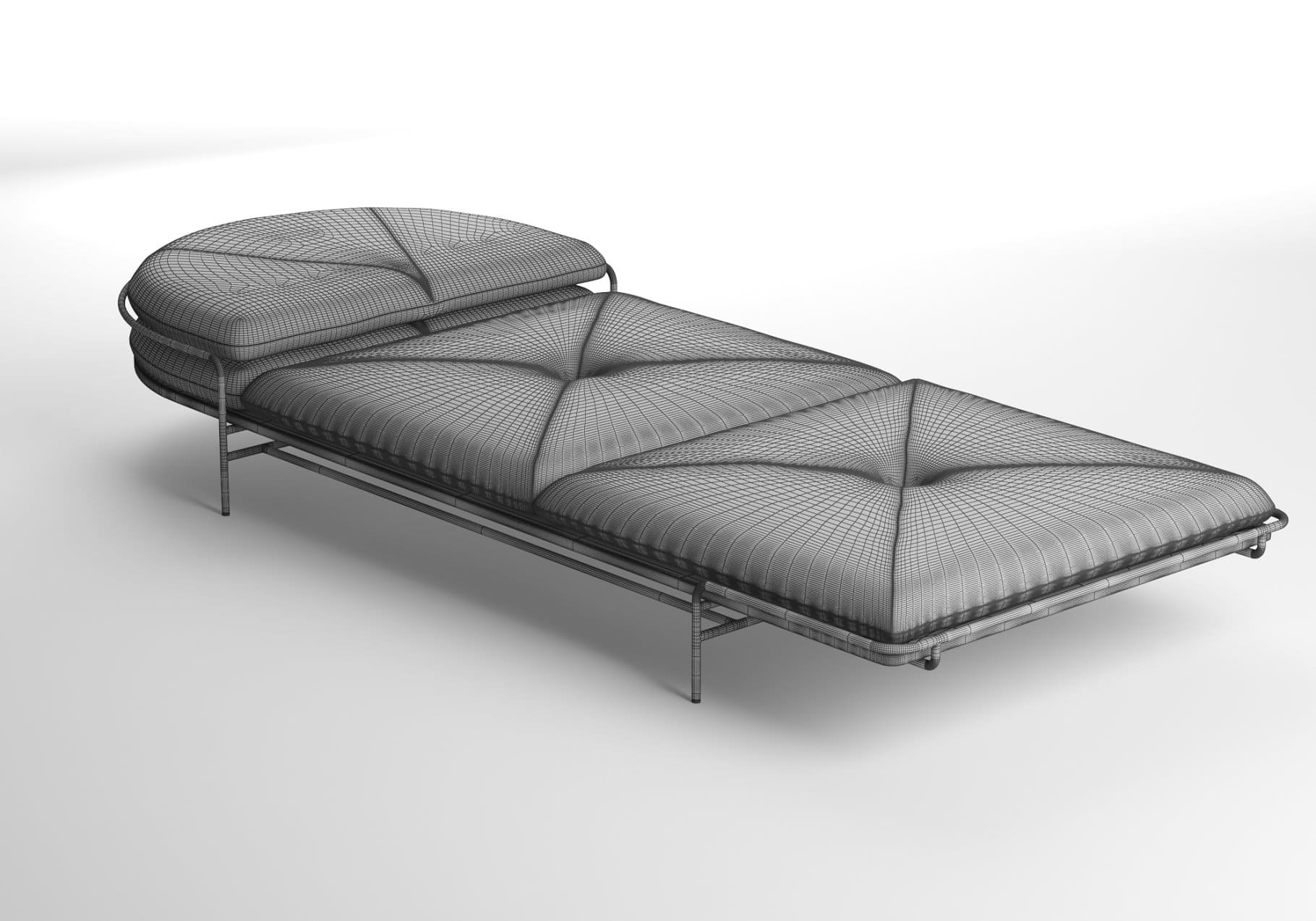 3D model Geometric Daybed by Bassam fellows.