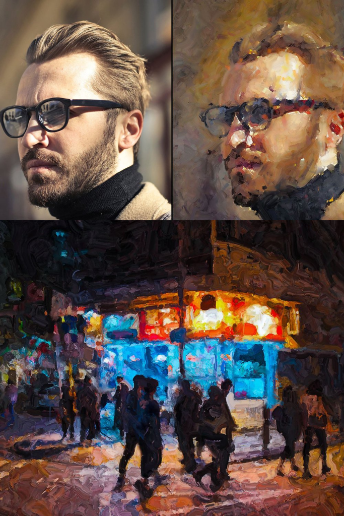 Acrylic Painting Effect MasterBundles