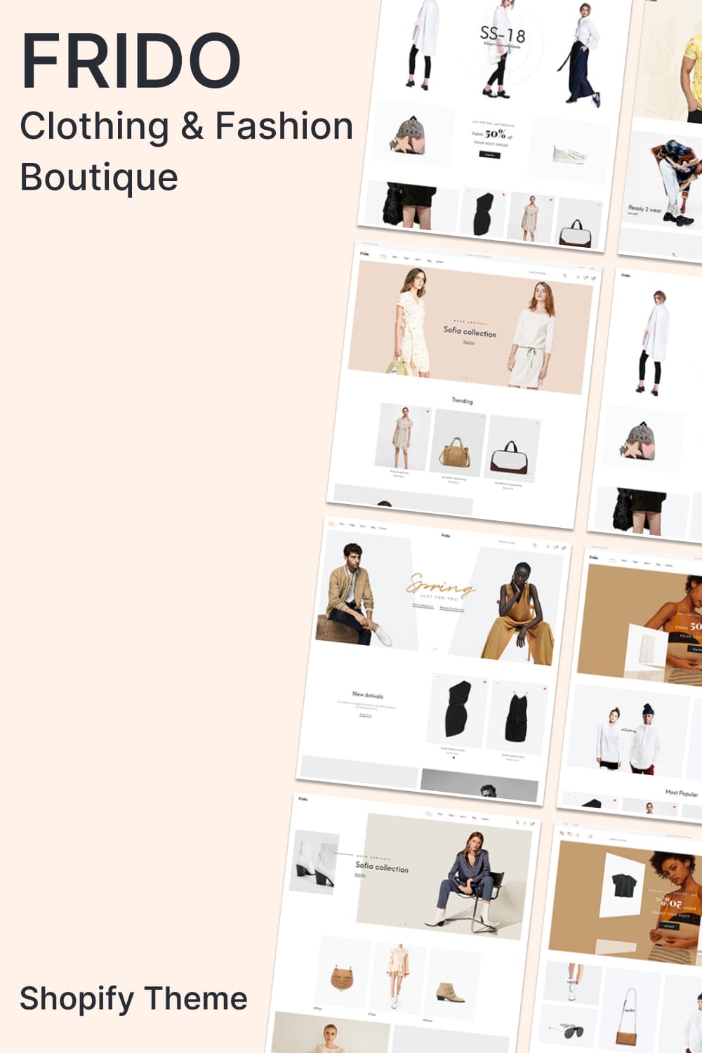 Ap Frido Clothing & Fashion Boutique Shopify Theme.