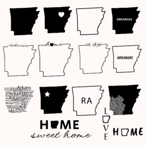 Arkansas SVG Arkansas State Outline PNG Bundle MasterBundles   Arkansas Outline Svg 725 300x300 