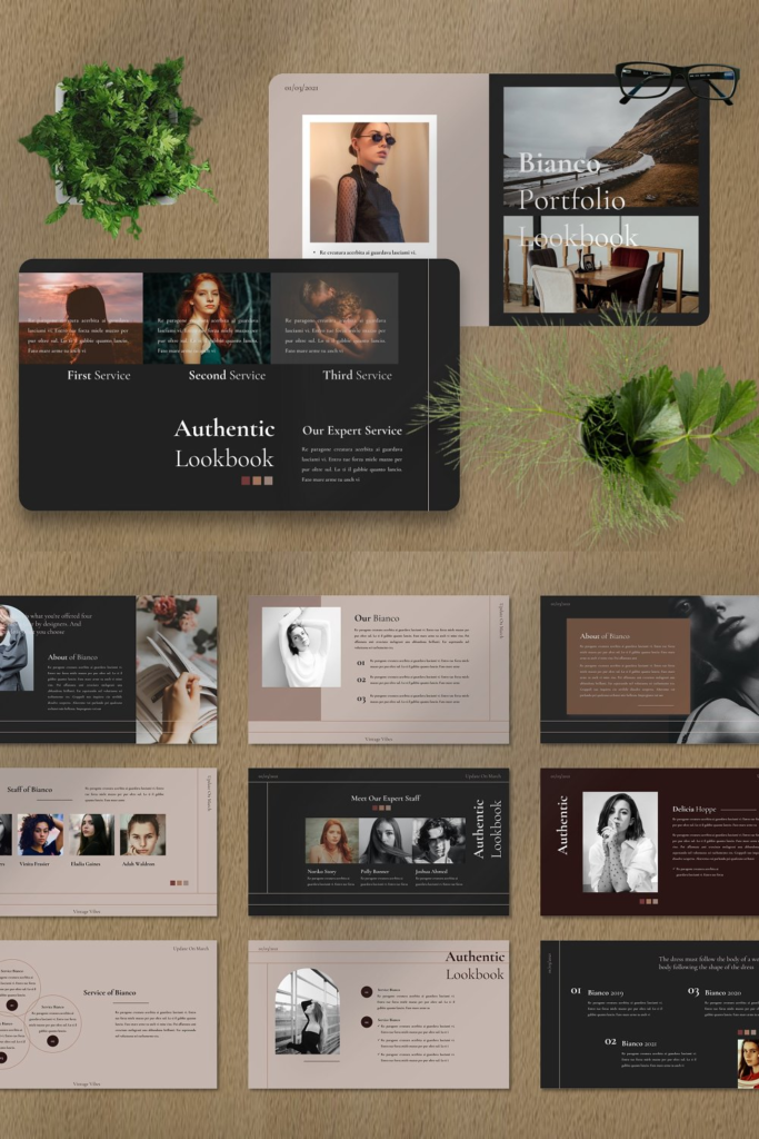 Bianco - Aesthetic Keynote Template – Masterbundles