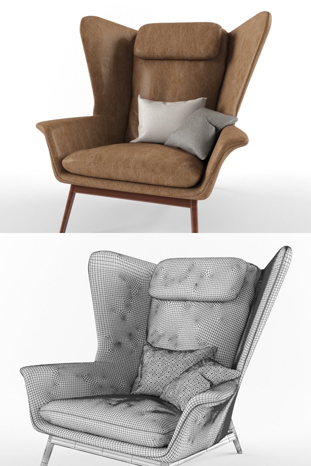 Illustrations boconcept hamilton armchair 3d model of pinterest.