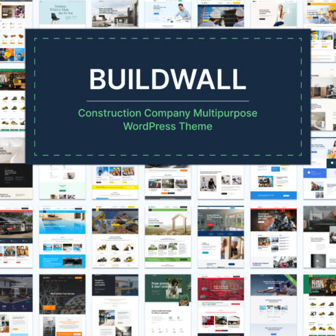 Preview buildwall construction company multipurpose wordpress theme.