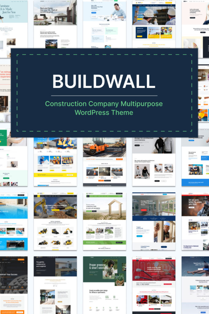 BuildWall Construction Company Multipurpose WordPress Theme