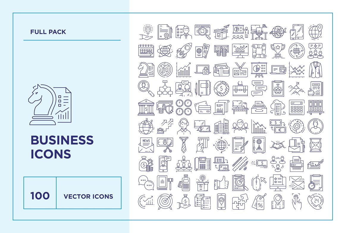 Business icons image.