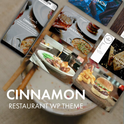Cinnamon Restaurant theme supports OpenTable integration or email form.