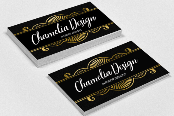 Your business cards with the font Tom and others.