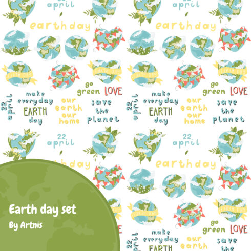 Preview earth day set.