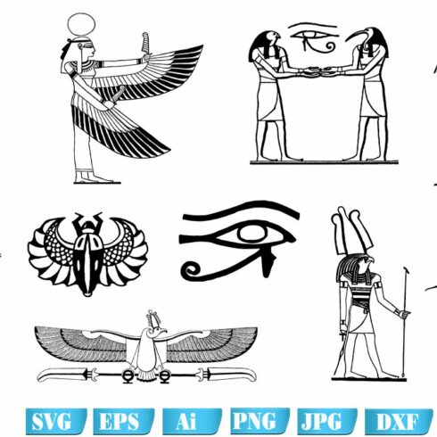 Images with egyptian art preview.