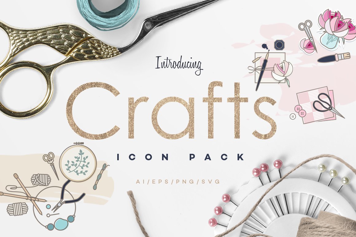 Crafts and other icons.