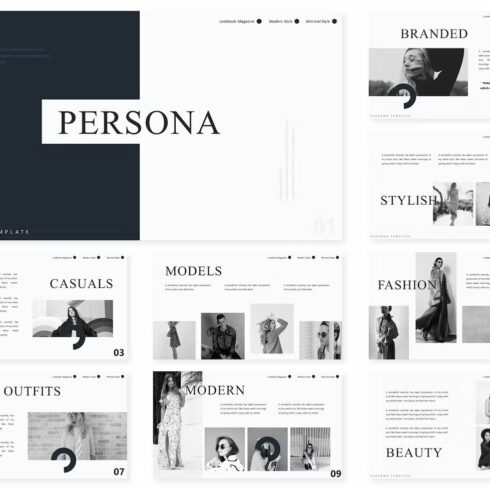 Persona | Google Slides Template – MasterBundles