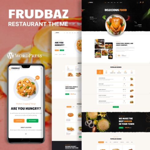 Frudbaz - Restaurant WordPress Theme.