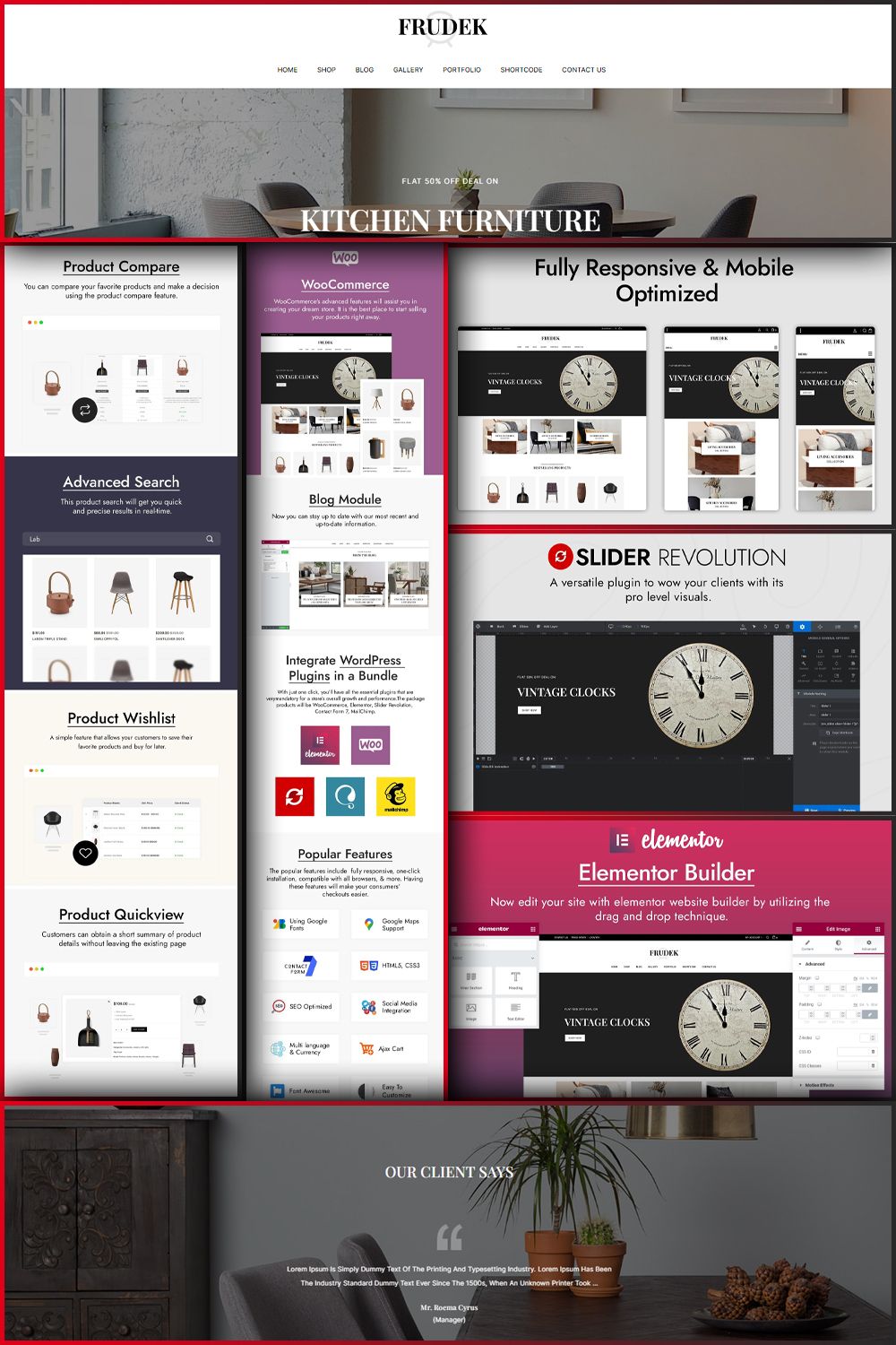 Illustrations frudek home decor and furniture store woocommerce theme of pinterest.