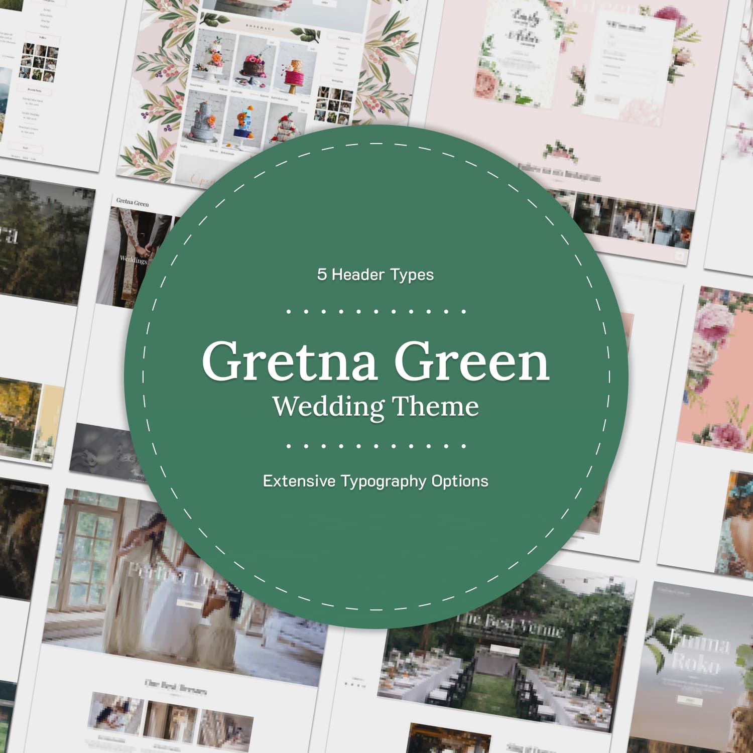 Portfolio of Gretna Green - Wedding Theme.