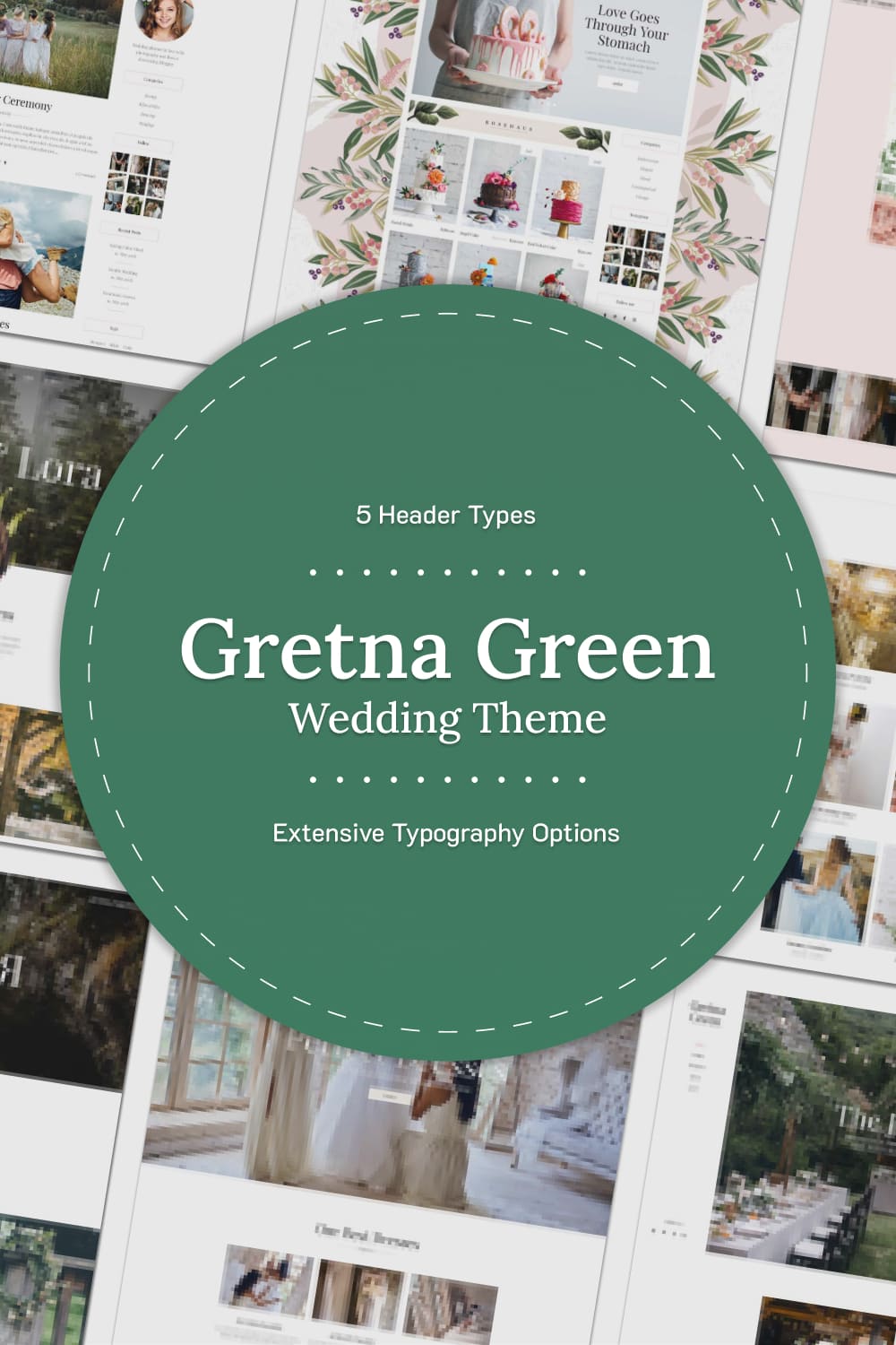 Gretna green wedding theme.