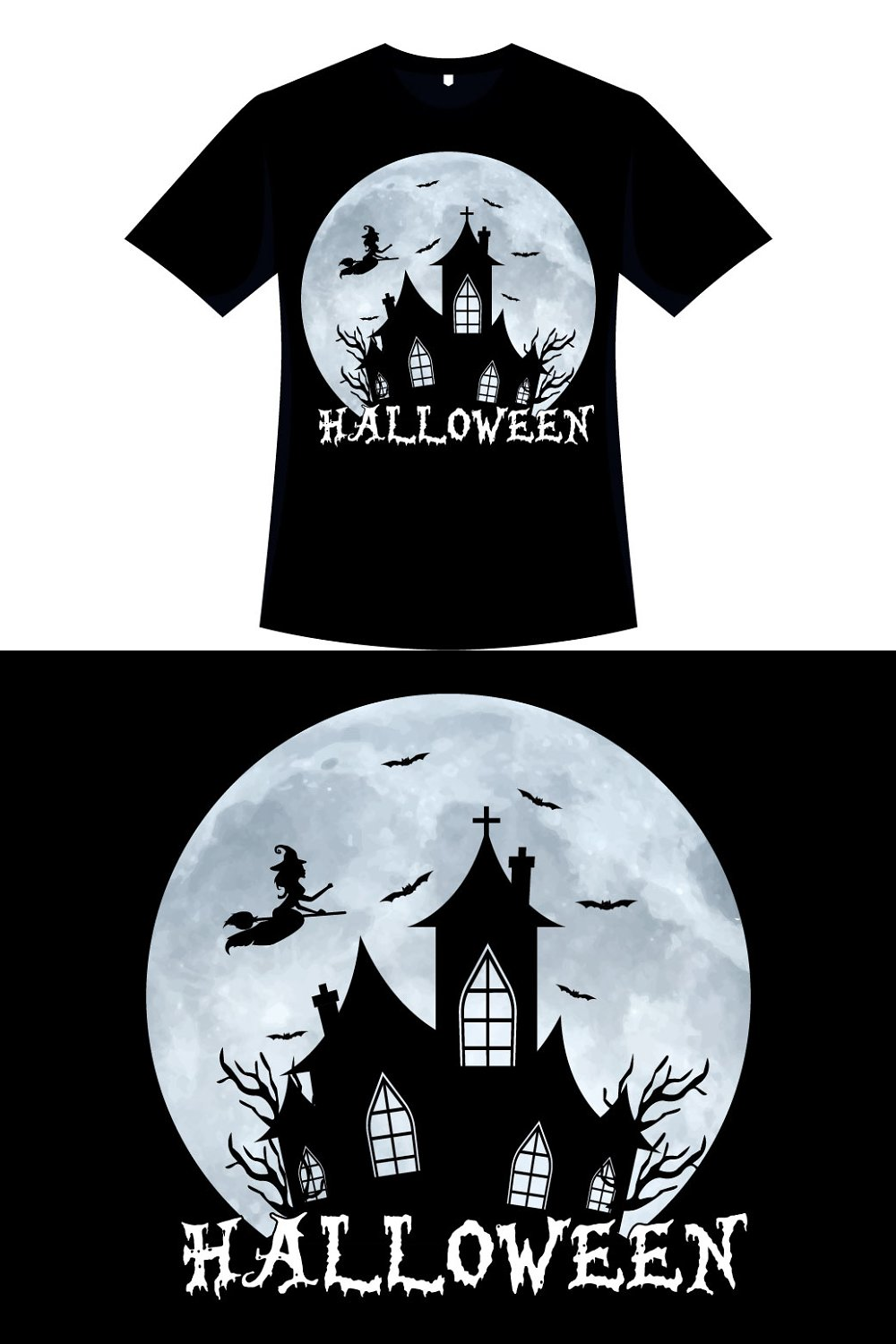 Illustrations halloween black and white t shirt of pinterest.