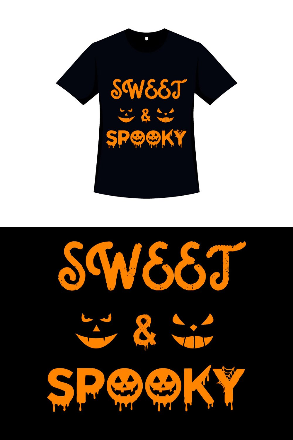 Illustrations halloween calligraphy t-shirt of pinterest.