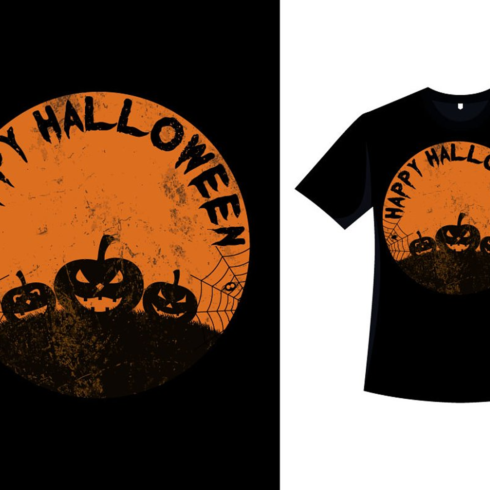 Images with halloween classic pumpkin t-shirt.