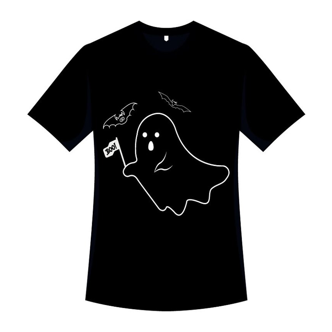 Images preview halloween classic t shirt vector art.