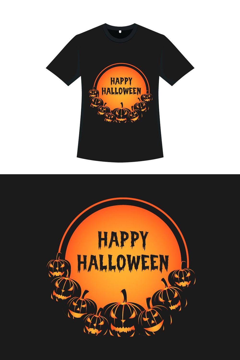 Illustrations halloween stylish t shirt vector of pinterest.