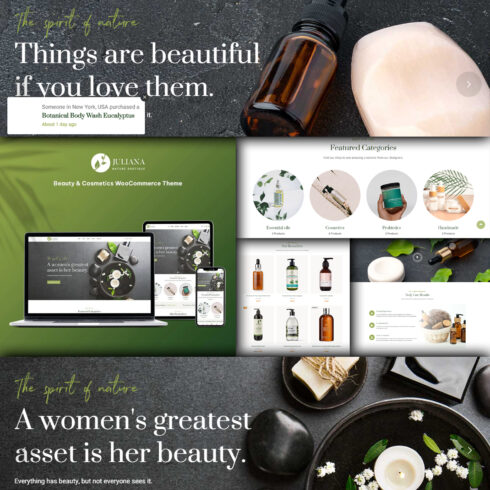 Images preview juliana beauty amp cosmetics woocommerce theme.