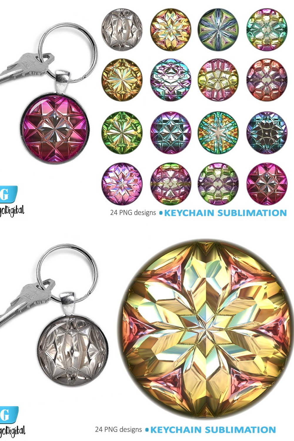 Illustrations keyring sublimation designs png shiny jewels keychain bundle of pinterest.