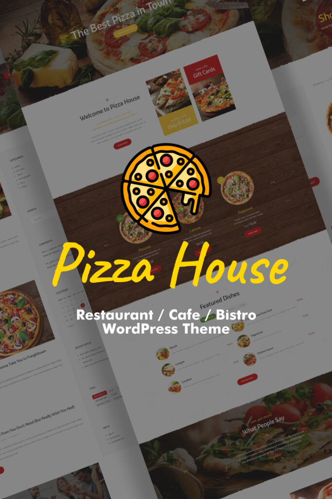 Pizza House - Restaurant / Cafe / Bistro WordPress Theme – MasterBundles