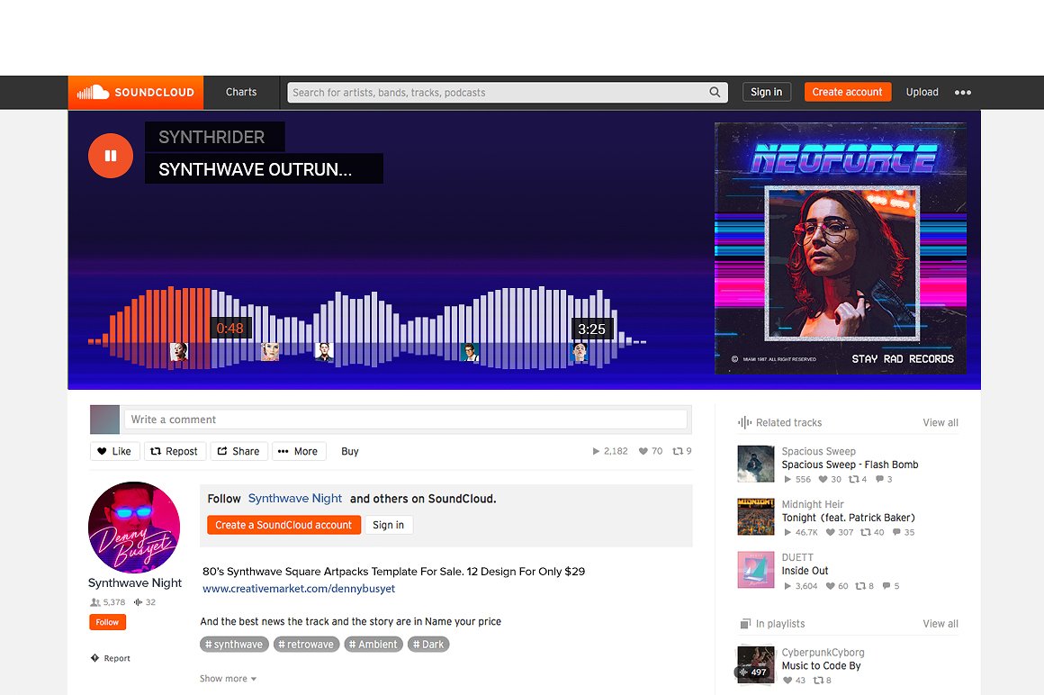 Soundcloud image.