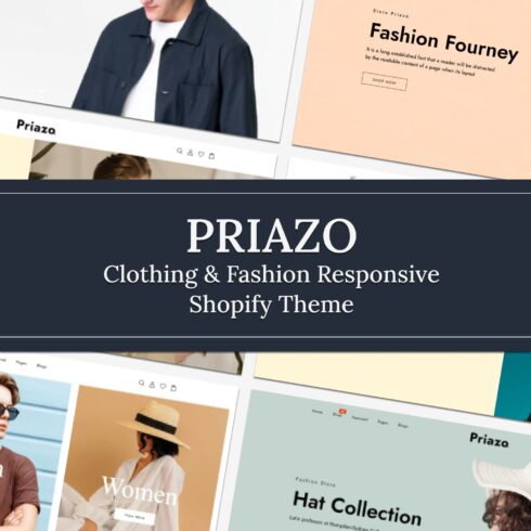 Priazo clothing fashion responsive shopify theme.