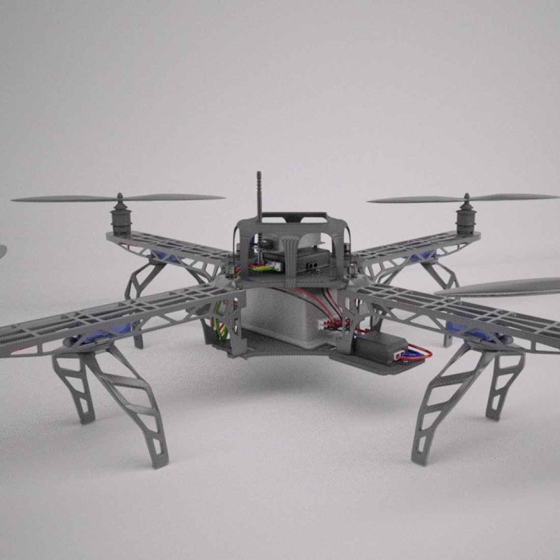 Images preview quadcopter drone.