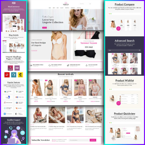 Images preview skirtys lingerie amp adult store woocommerce theme.